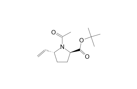 (2R*,5R*)-t-Butyl 1-acetyl-5-vinyl-pyrrolidine-2-carboxylate