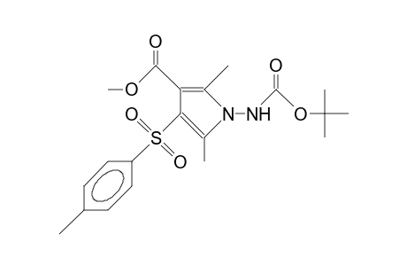 1-T-Butoxycarbonylamino-3-methoxycarbonyl-2,5-dimethyl-4-(4-toluenesulfonyl)-pyrrole