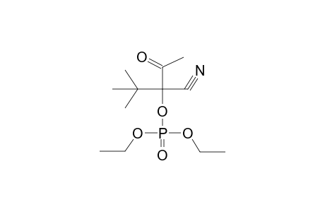 DIETHYL(ALPHA-ACETYL-ALPHA-CYANO-NEOPENTYL)PHOSPHATE