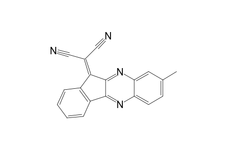 Propanedinitrile, (8-methyl-11H-indeno[1,2-b]quinoxalin-11-ylidene)-