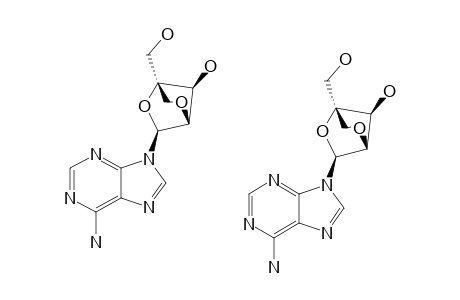(1R,3R,4S,7R)-3-(ADENIN-9-YL)-7-HYDROXY-1-(HYDROXYMETHYL)-2,5-DIOXABICYCLO-[2.2.1]-HEPTANE