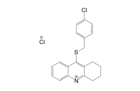 1,2,3,4-TETRAHYDRO-9-[(4-CHLOROBENZYL)-THIO]-2-ACRIDINIUM-CHLORIDE