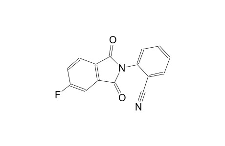 2-(5-fluoro-1,3-dioxo-1,3-dihydro-2H-isoindol-2-yl)benzonitrile