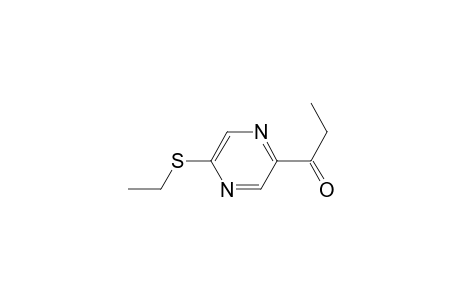 1-(5-Ethylthio-2-pyrazinyl)-1-propanone