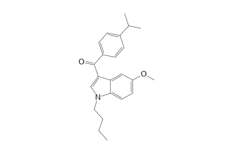 (1-Butyl-5-methoxy-1H-indol-3-yl)(4-isopropylphenyl)methanone