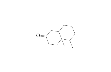 2(1H)-Naphthalenone, octahydro-4a,5-dimethyl-, (4a.alpha.,5.alpha.,8a.beta.)-