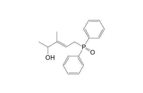 (E)-5-Diphenylphosphinoyl-3-methylpent-3-en-2-ol
