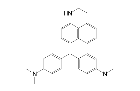 pw-Molybdato-complex of bis(4-n,n-diethylaminophenyl)-4'-n-ethylaminonaphthalenemethane