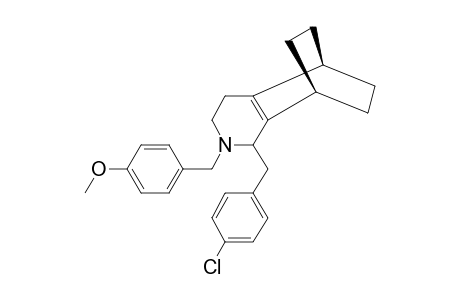 5,8-ETHANO-1-(PARA-CHLOROBENZYL)-2-(PARA-METHOXYBENZYL)-1,2,3,4,5,6,7,8-OCTAHYDROISOQUINOLINE