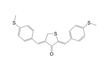 3(2H)-thiophenone, dihydro-2,4-bis[[4-(methylthio)phenyl]methylene]-, (2Z,4Z)-