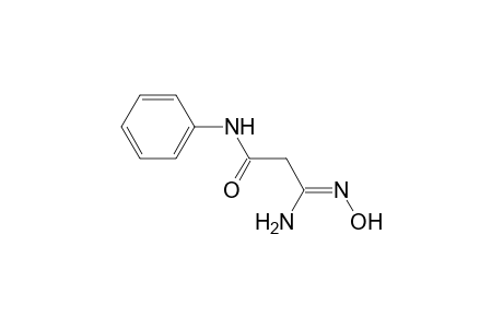 2-(N'-hydroxycarbamimidoyl)-N-phenylacetamide