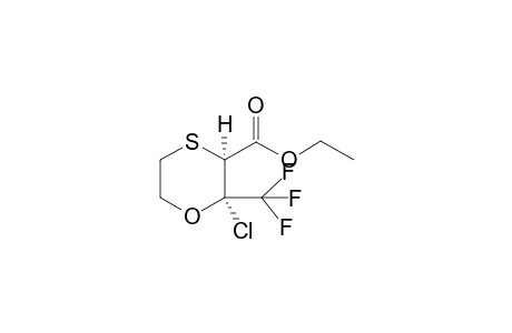 (2S,3S)-2-Chloro-2-trifluoromethyl-[1,4]oxathiane-3-carboxylic acid ethyl ester