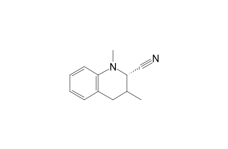 (2S*)-1,3-Dimethyl-1,2,3,4-tetrahydro-1H-quinoline-2-carbonitrile