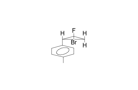 SYN-1-BROMO-1-FLUORO-2-(4-METHYLPHENYL)CYCLOPROPANE