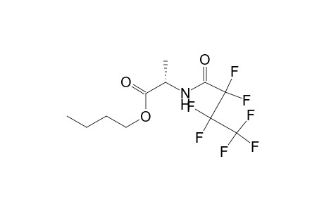 (2S)-2-(2,2,3,3,4,4,4-heptafluorobutanoylamino)propionic acid butyl ester