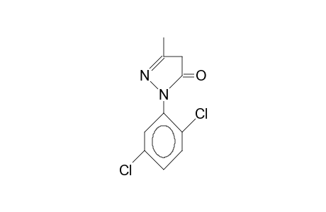 3H-Pyrazol-3-one, 2-(2,5-dichlorophenyl)-2,4-dihydro-5-methyl-