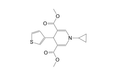 1-Cyclopropyl-4-thiophen-3-yl-1,4-dihydro-pyridine-3,5-dicarboxylic acid dimethyl ester