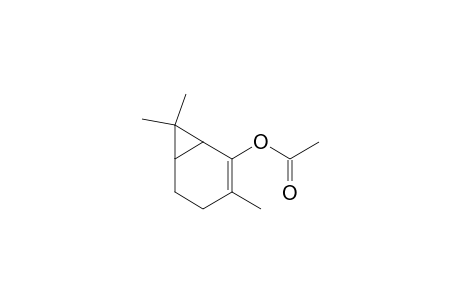 3,7,7-Trimethylbicyclo[4.1.0]hept-2-en-2-yl acetate
