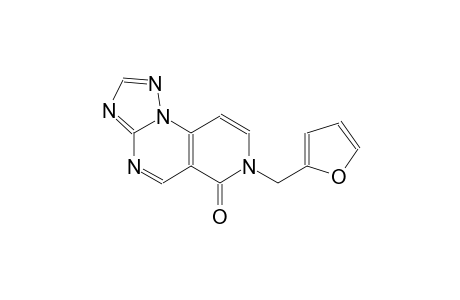 pyrido[3,4-e][1,2,4]triazolo[1,5-a]pyrimidin-6(7H)-one, 7-(2-furanylmethyl)-