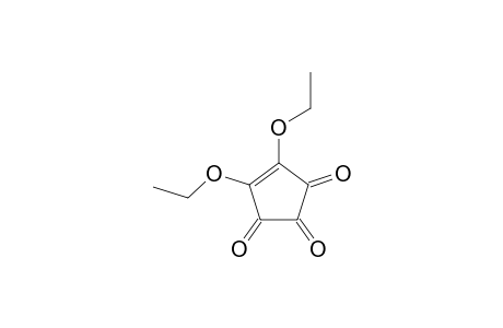 4,5-Diethoxy-4-cyclopentene-1,2,3-trione