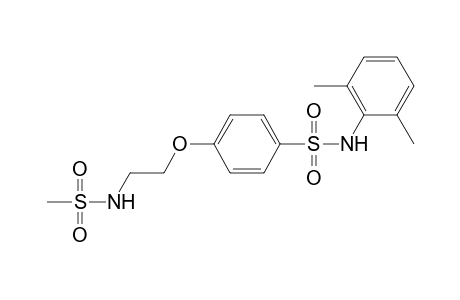 Benzenesulfonamide, N-(2,6-dimethylphenyl)-4-(2-methanesulfonylaminoethoxy)-