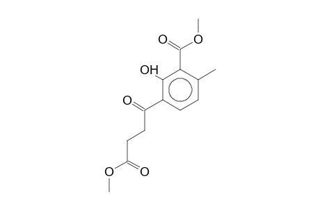 Methyl 2-hydroxy-3-(4-methoxy-4-oxobutanoyl)-6-methylbenzoate
