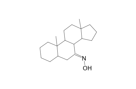 Androstan-7-one, oxime, (5.alpha.)-