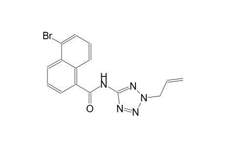 1-naphthalenecarboxamide, 5-bromo-N-[2-(2-propenyl)-2H-tetrazol-5-yl]-