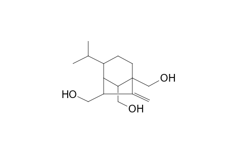 (2-isopropyl-6-methylene-5,8-dimethylol-7-bicyclo[3.2.1]octanyl)methanol