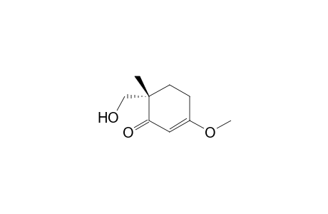 (+-)-6-Hydroxymethyl-3-methoxy-6-methyl-2-cyclohexenone