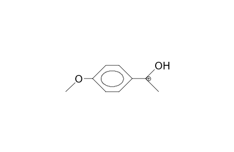 P-Anisyl-methyl-hydroxy-carbenium cation
