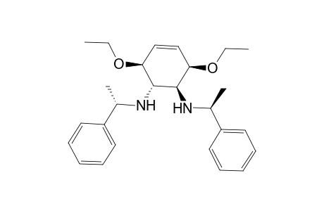(1S,2S,3R,6S)-3,6-Diethoxy-N,N'-bis[(1S)-1-phenylethyl]cyclohex-4-ene-1,2-diamine