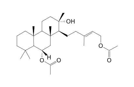 Cheilanthene6,13,19-triol 6,19-diacetate