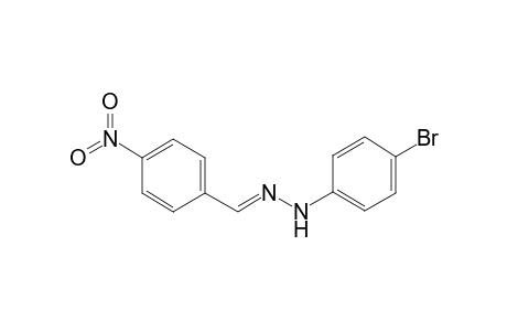 4-Nitrobenzaldehyde (4-bromophenyl)hydrazone