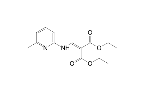 {[(6-methyl-2-pyridyl)amino]methylene}malonic acid, diethyl ester