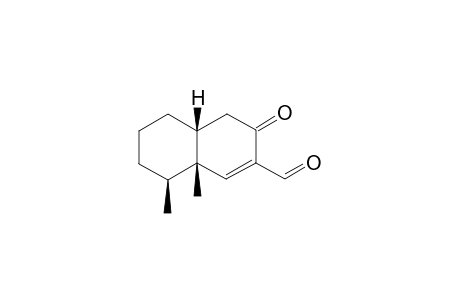 (4aR,8S,8aR)-3-keto-8,8a-dimethyl-4,4a,5,6,7,8-hexahydronaphthalene-2-carbaldehyde