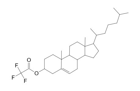 Cholest-5-en-3-ol (3.beta.)-, trifluoroacetate