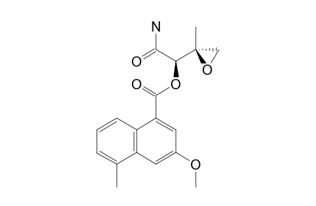 (2S,3S)-3,4-EPOXY-2-(3-METHOXY-5-METHYL-1-NAPHTHOYLOXY)-3-METHYLBUTANAMIDE