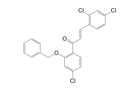 1-(2-BENZYLOXY-4-CHLOROPHENYL)-3-(2,4-DICHLOROPHENYL)-2-PROPEN-1-ONE