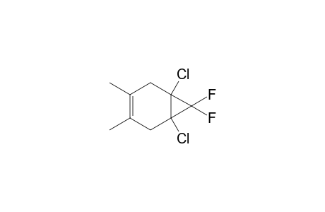 1,6-dichloro-7,7-difluoro-3,4-dimethylbicyclo[4.1.0]hept-3-ene