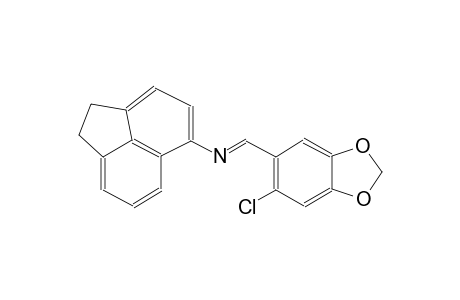 5-acenaphthylenamine, N-[(E)-(6-chloro-1,3-benzodioxol-5-yl)methylidene]-1,2-dihydro-