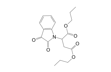 Dipropyl 2-(2,3-dioxoindolin-1-yl)succinate