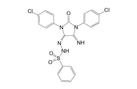 4-(Phenylsulphonyl)hydrazono-1,3-bis(4-chlorophenyl)-5-iminoimidazolidine-2-one
