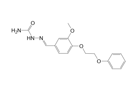 1-[(E)-[3-methoxy-4-(2-phenoxyethoxy)phenyl]methylideneamino]urea