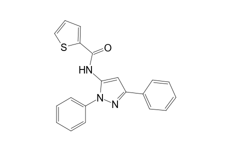 N-(2-Thiophenecarbonyl)-1,3-diphenyl-5-amino-1H-pyrazole