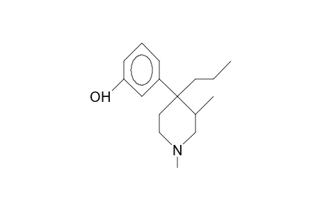 cis-4-(3-Hydroxy-phenyl)-1,3-dimethyl-4-propyl-piperidine