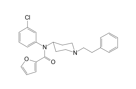 N-3-Chlorophenyl-N-[1-(2-phenylethyl)piperidin-4-yl]furan-2-carboxamide