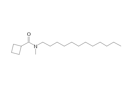 Cyclobutylcarboxamide, N-methyl-N-dodecyl-