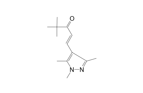 4,4-Dimethyl-1-(1,3,5-trimethyl-1H-pyrazol-4-yl)-1-penten-3-one