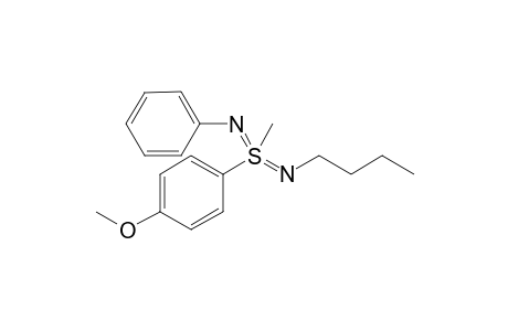 N-Phenyl-N'-butyl-S-(4-methoxyphenyl)-S-methyl sulfondiimine